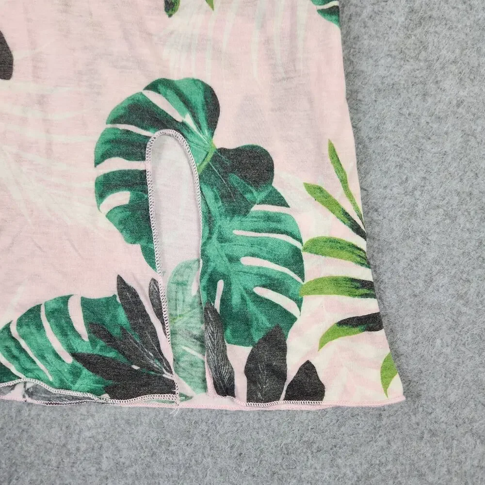 NWT Miken Swim Juniors Small Printed Cover-Up Dress Fairy Tale/Lush Meadow